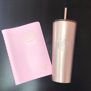 Starbucks Venti Rose Gold Tumbler